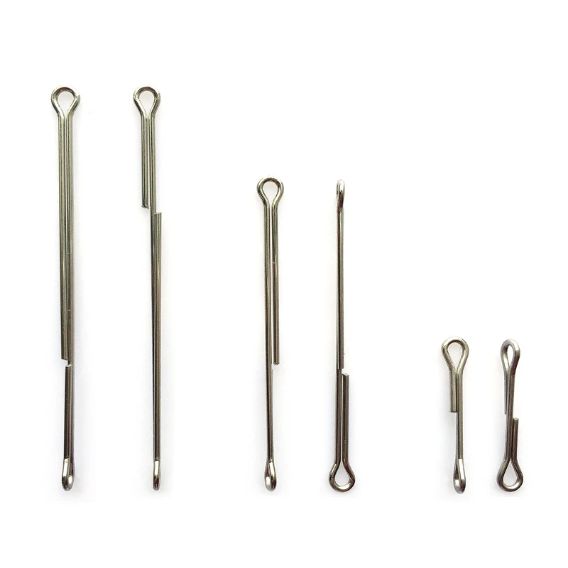 

[20PCS] Stainless Articulated Shanks For Fly Tying Streamers Stinger Lures 10mm 15mm 20mm 25mm 30mm 35mm 40mm 45mm 50mm 55mm