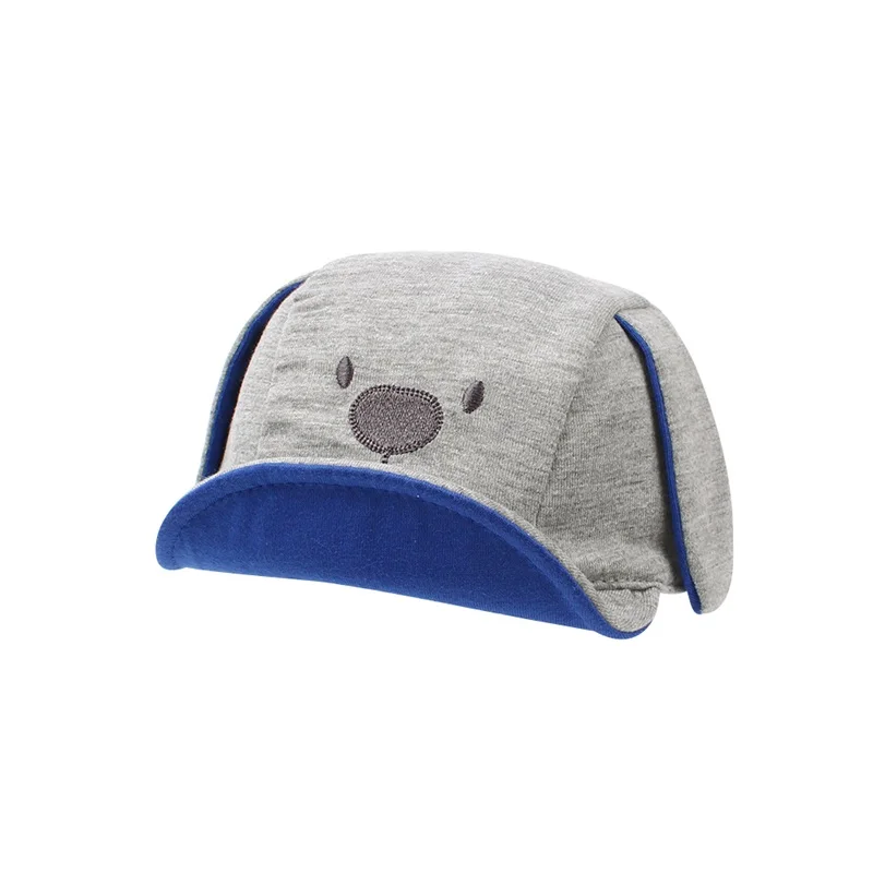 Cartoon Dog Baby Cap Cotton Pattern Baby Sun Hat Cute Ears Toddler Caps For Boys Spring Summer Girls Caps Baby Boys Clothing (41)