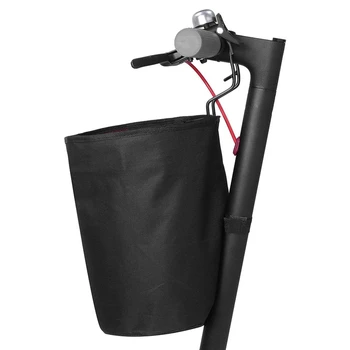 

ABGZ-Electric Scooter Storage Basket Accessories For Xiaomi Mijia M365 Electric Scooter Front Bracket Hanging Basket Vegetable