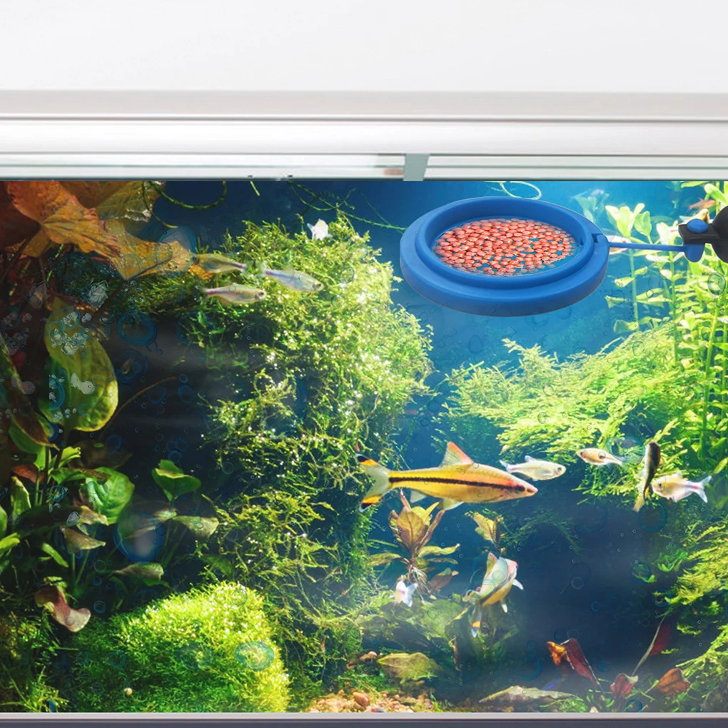 Aquarium Tank Automatic Fish Feeder Fish Tank Electronic Food Feeding Device Auto Household Food Dispensing Tool