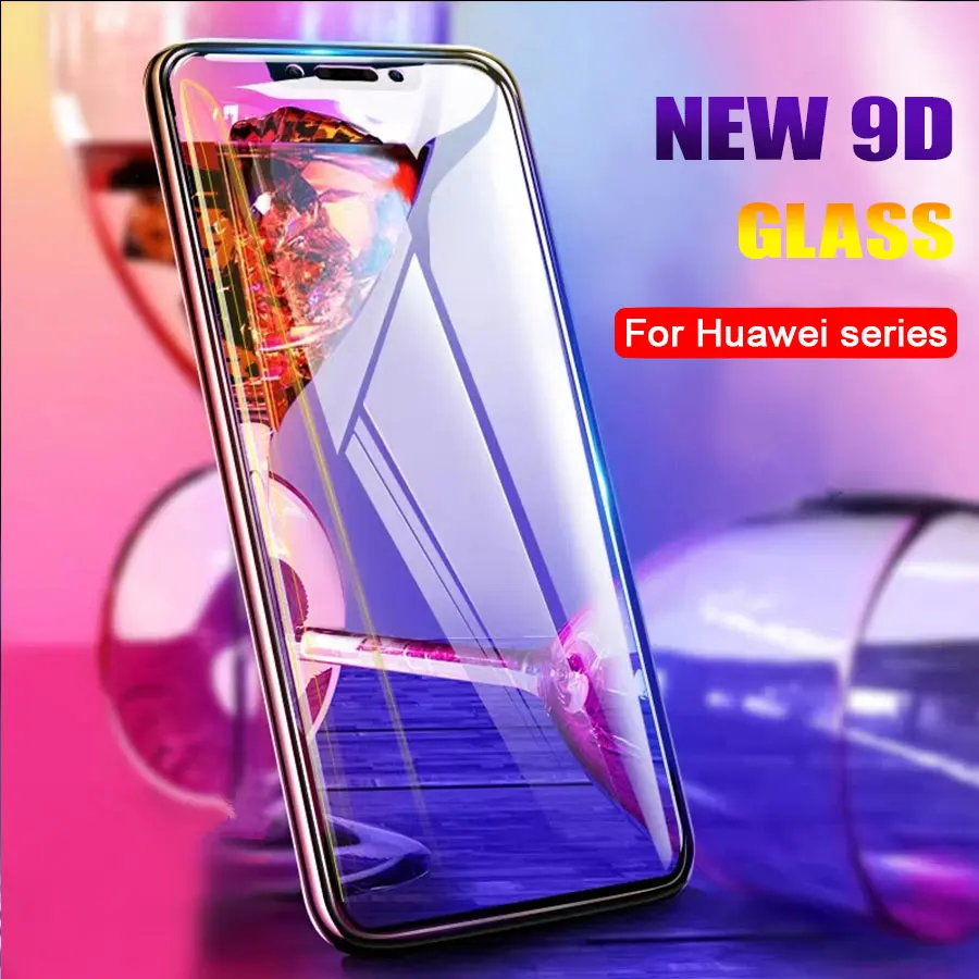 9D Полный Клей закаленное Стекло для huawei Honor V20 8X играть Nova 3 3i полное покрытие Экран