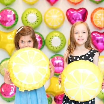 

1pc Fruit Foil Balloons Pineapple Watermelon Helium Ballon Birthday Decoration Kids Adult Party Beach Hawaii Party Air Globos