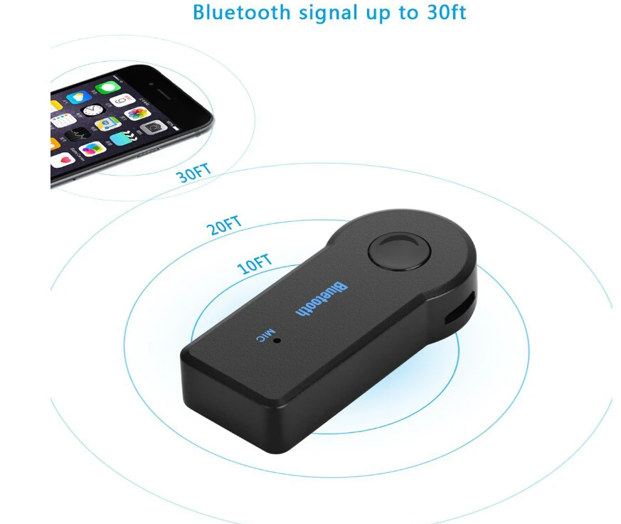 3,5 мм разъем Bluetooth AUX мини аудио приемник для fiat punto h4 c4 picasso saab 9-5 bmw e34 e39 e90 e38 t4 rover 75 opel corsa