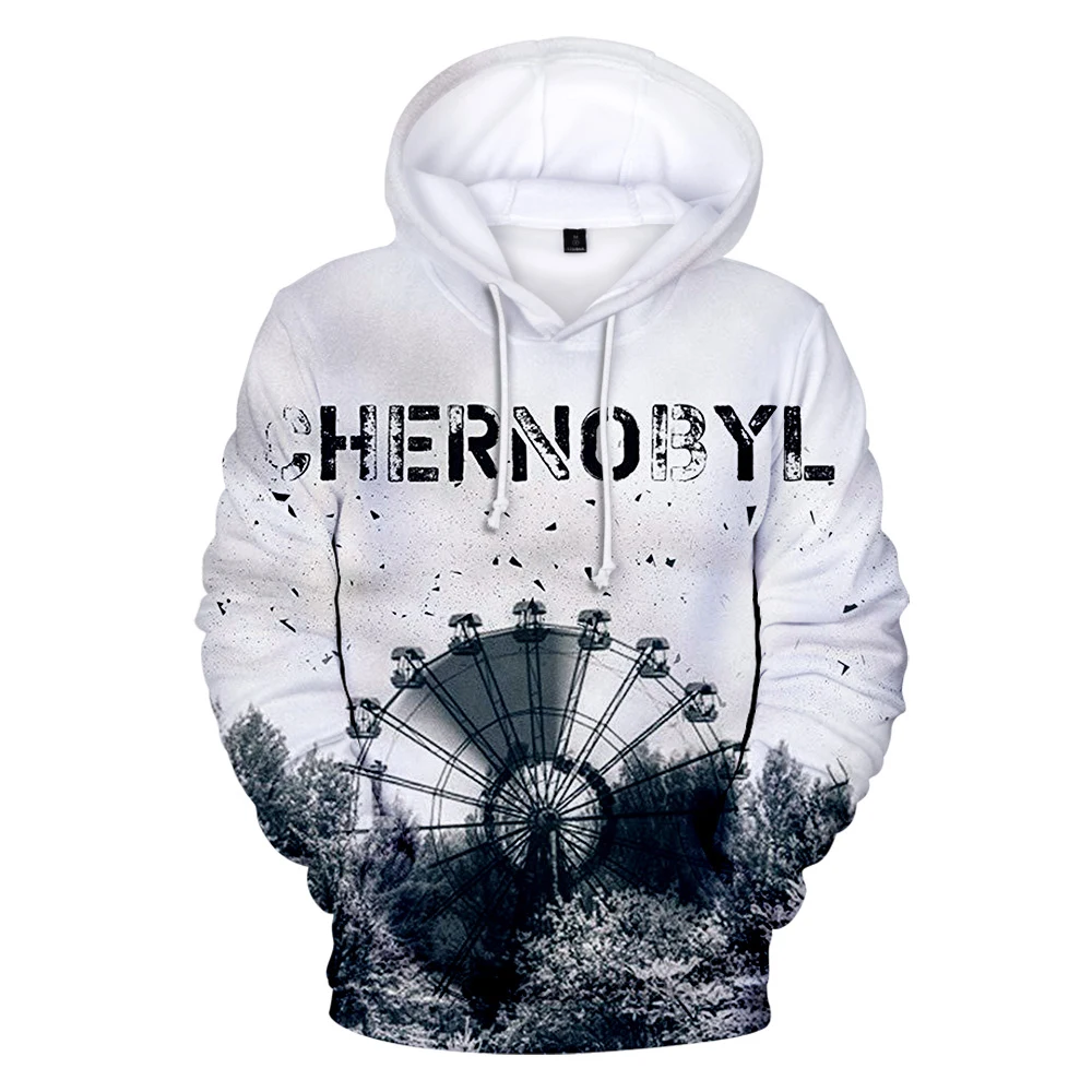 

Hot Sale chernobyl trend Print Hoodies Male Spring Fall Winter Harajuku Long Sleeve Hoodie Sweatshirt Couple Loose Hooded Tops