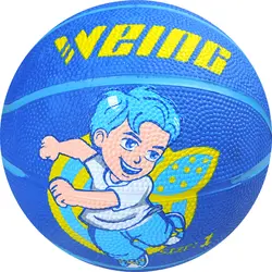 WEING WB-01 1 # Размеры резиновая крытый Обучение высокое качество 4 цвета Баскетбол для детей Лидер продаж