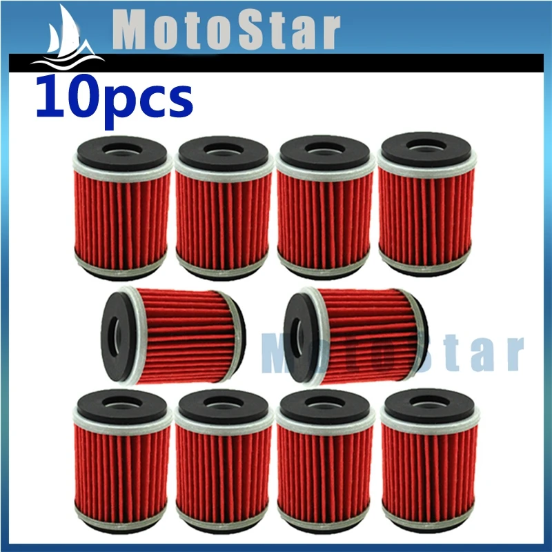 

10pcs Fuel Oil Filter For Raptor WR YZ YFZ 250F 450F Dirt Motor Bike Motorcycle ATV Quad