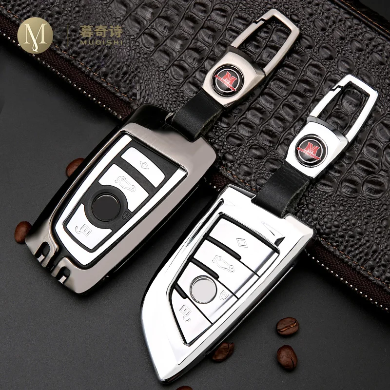 

Car Key Case Cover For BMW X3 X4 G02 G01 F45 F46 F48 G30 F20 Series 1 2 3 4 5 6 7 Key bag Portect Case Car remote control switch