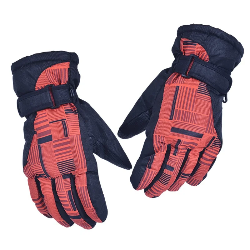 6 colors sags and crests Outdoors skiing gloves women style high
