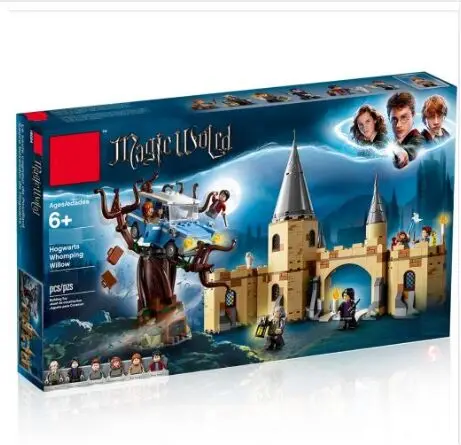 

16054 Harri Potter Movie The Legoing 75953 Hogwarts Whomping Willow Set Building Blocks Bricks Kids Toys Christmas Gifts Model