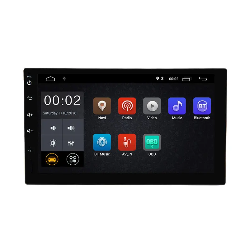 Sale Android 8.1 2 din Car Radio Multimedia For Nissan Note Qashqai Xtrail Juke Almera 3 Head Unit Audio Tape Recorder GPS Navigation 1
