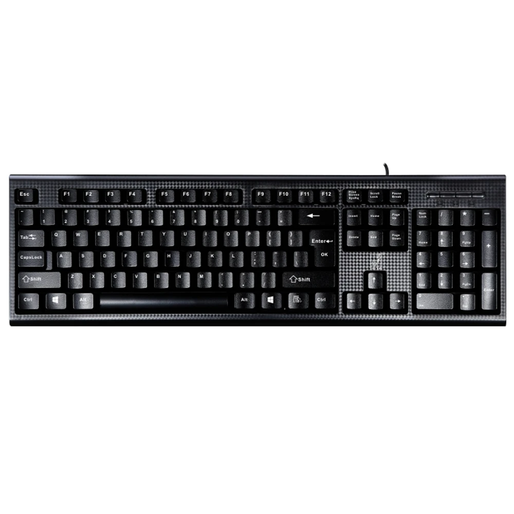 Capacitance Keyboard USB PS/2 Gaming Gamers Waterproof with Adjustable