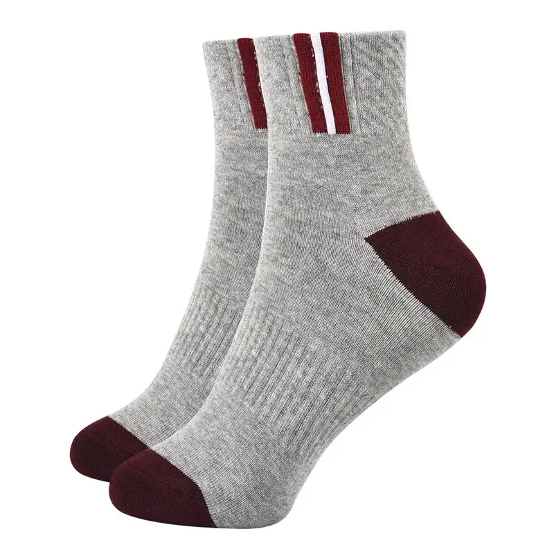 SKCOSOCKS 5 пар/партия хлопковые мужские впитывающие носки пот дезодорант без пятки