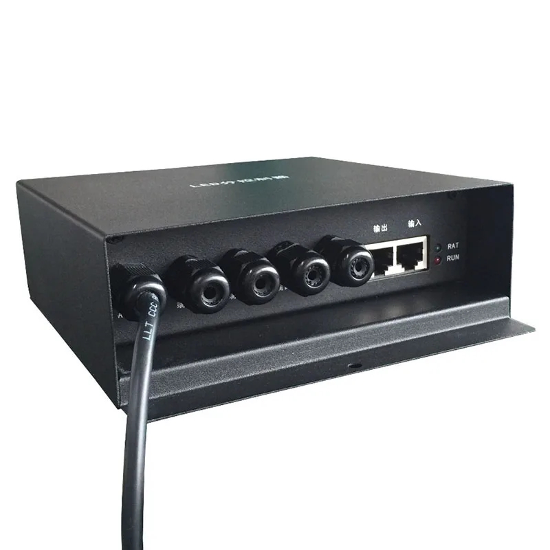 

led programmable controller.4 ports drive 3412 pixels,support DMX512,WS2811,WS2812,LPD6803,etc.Works online or offline