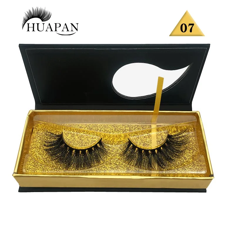 OH MY LASH Wimpern Schwarz, Künstlicher Nerz – Mit Wiederverwendbarer Roségold-Hülle, Einzeln, Für Voluminösen Look