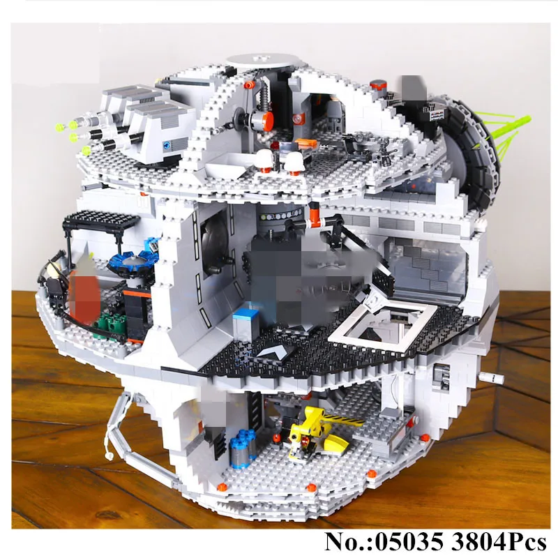 IN STOCK H HXY 3803pcs 05035 Death Star Building War Block Bricks font b Toys b