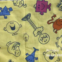 100*150 см Mr. мужчин и маленькая мисс ткань лоскутное ситцевой ткани для ткани дети Постельные принадлежности Текстиль, домашняя одежда кошелек Стёганое одеяло