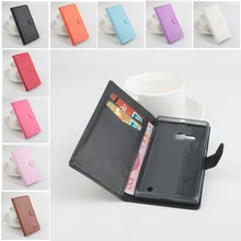 Для Nokia Lumia 730 735 Case dual sim 4.7 дюймов Флип Кожаный Case Cover for Nokia Lumia 730 Бумажник с Подставкой & Гнезда для платы