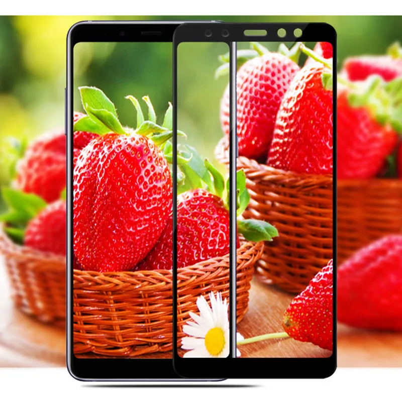 Защитное стекло для Samsung A6 Plus A8 2018 закаленное защиты экрана на Galaxy A 6 8 6a 8a A62018 A6plus