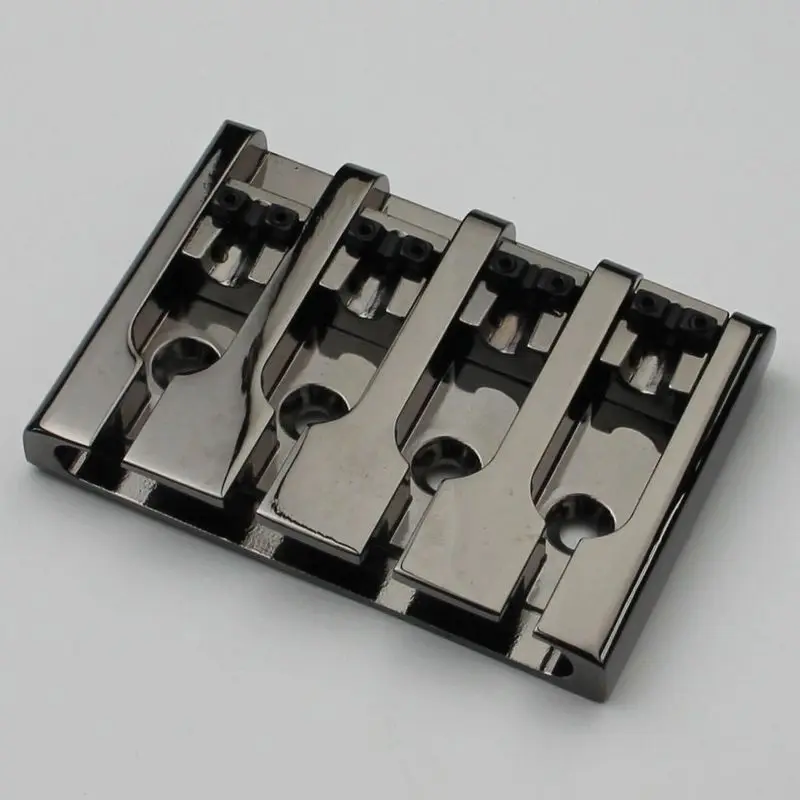 

New 4 String Bass Bridge Bright black MB412 Smoked black