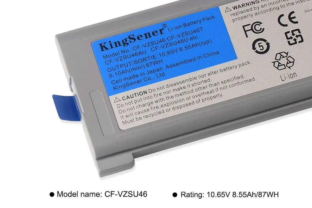 KingSener 10,65 V 8.55Ah ноутбук Батарея CF-VZSU46 для цифрового фотоаппарата Panasonic Toughbook CF-30 CF-31 CF-53 CF-VZSU46AU CF-VZSU46U CF-VZSU46S