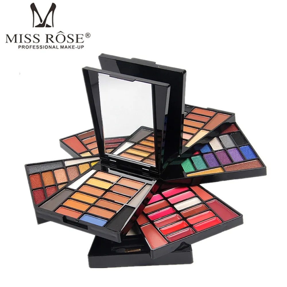 

MISS ROSE Professional Eye Shadow Palette Shimmer Matte Eyeshadow Kit Makeup Palette Women Beauty Cosmetic Set Makeup Artist