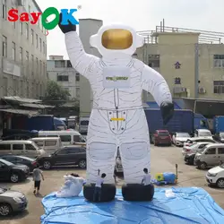 Sayok гигантский надувной астронавт надувной космонавт мультфильм модель с воздуходувкой