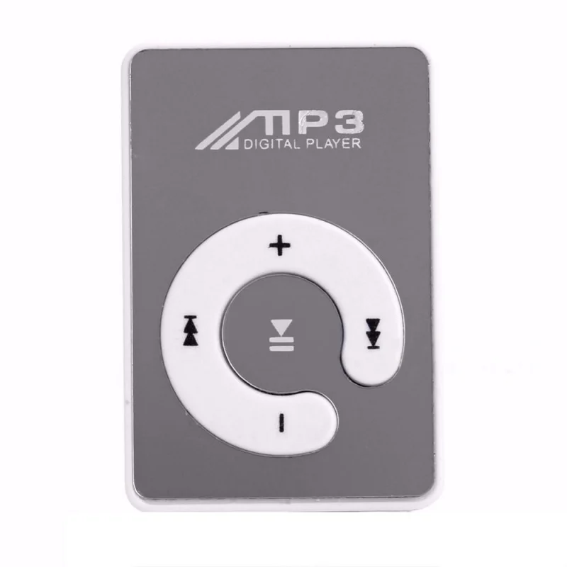 Mp3-плеер, медиаплеер, поддержка 16 ГБ, внешний микро SD для MP3/WMA, Компактный и стильный, с блестящим мини-клипсой, ЖК-экран, новинка