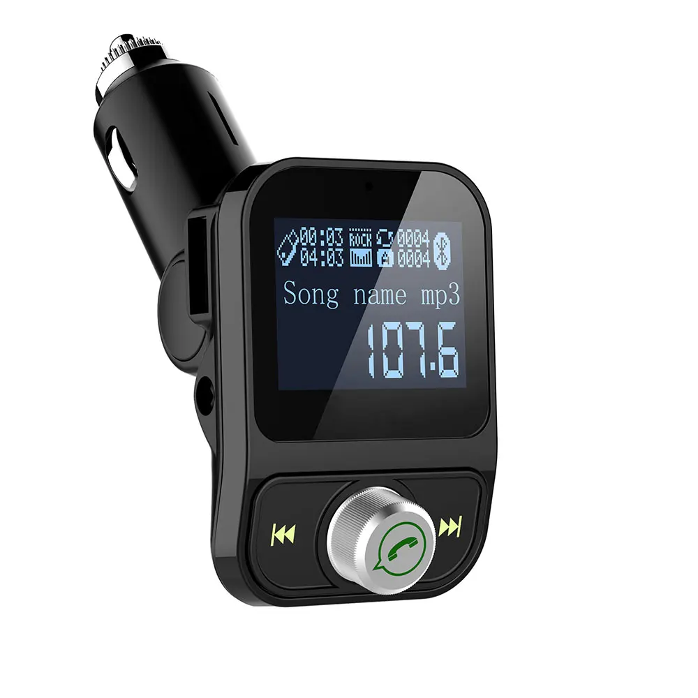

Car mp3 card U disk player Bluetooth hands-free calling car cigarette lighter USB FM frequency lossless sound quality