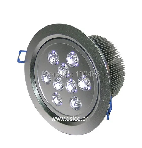 

Free shipping by DHL!! CE,good quality 9W LED Downlight,LED recessed light,110-250VAC with LED driver,DS-CSL-30-9W