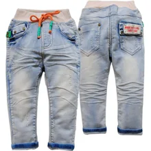 3867 детские мягкие джинсы для малышей, джинсы для мальчиков и девочек, детские джинсы, повседневные штаны, весенне-осенние джинсы, не линяют