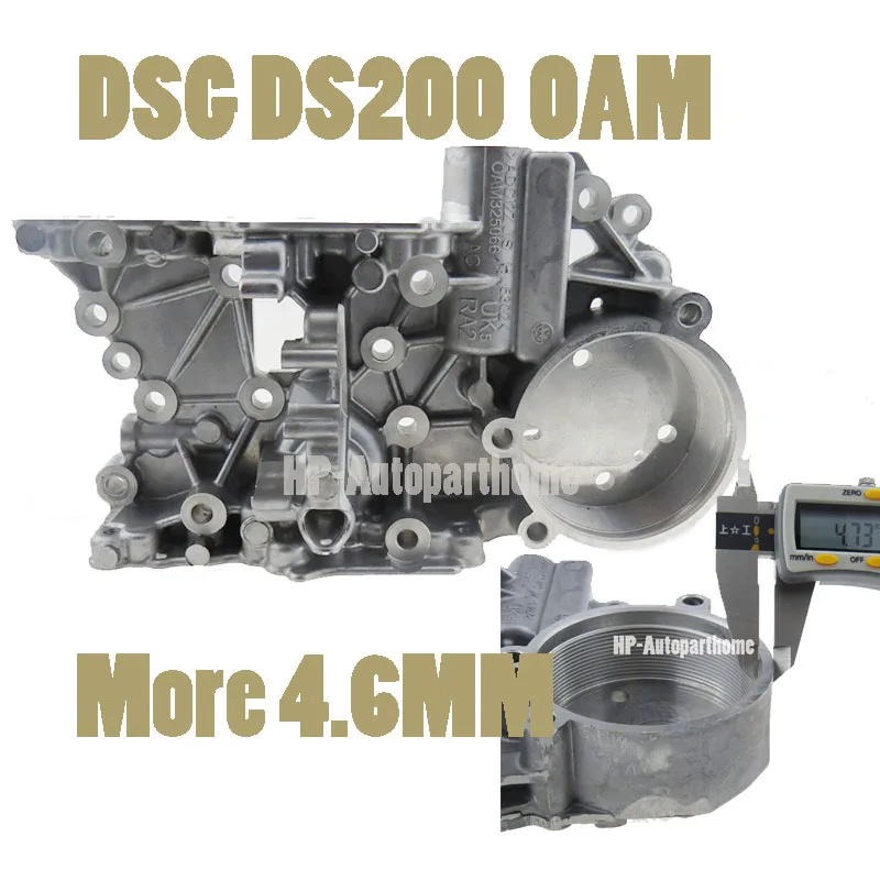 DSG DQ200 0AM 0AM325066AC 0AM325066C 0AM325066AE 0AM325066R Valvebody Accumulate Housing For Audi Skoda 7speed Kit 11