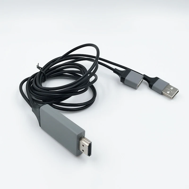 Универсальный HDMI конвертер Кабель HDMI адаптер для iPhone 8X7 6s Plus iPad tv Xiaomi Android телефон