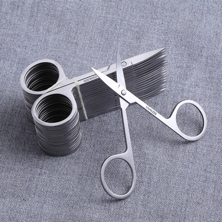 

5PCS Beauty Makeup Tool Small Eyebrow Nose Hair Manicure Pedicure Eyebrow Scissors for Makeup Stainless Steel