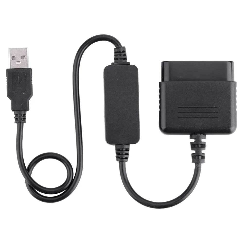 

for PS2 To for PS3 PC Game Controller Joystick To USB Converter Adaptor with Drive CD For Sony PlayStation 2 Console
