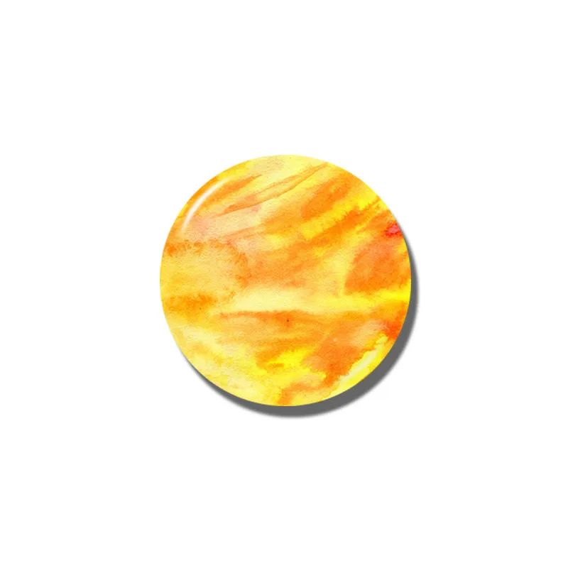 Lychee Planet серии магнит на холодильник круглой формы магниты на холодильник дорожные сувениры украшения для кухни - Цвет: 9