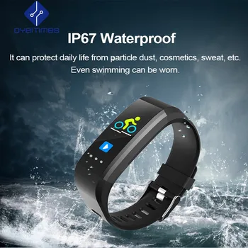 

OYEITIMES CK16 Smart Wristband Waterproof Blood Pressure Heart Rate Monitor Smart Bracelet Fitness Tracker for Running Walking