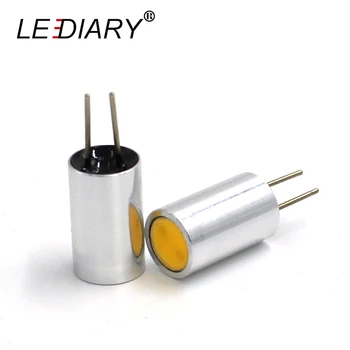 

5PCS/lot LED G4 light super bright G4 DC 12V/AC DC 12V dimmable downlight t mini corn bulb COB led high power tube 11*26mm