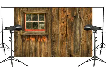 

Classic chalet windows Theme Photography Background Wood Backdrop Props Wall 150x210cm