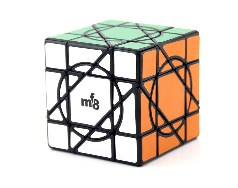 MF8 Crazy Unicorn Cube Черный/Stickerless Головоломка Куб идея подарка для X'mas дня рождения