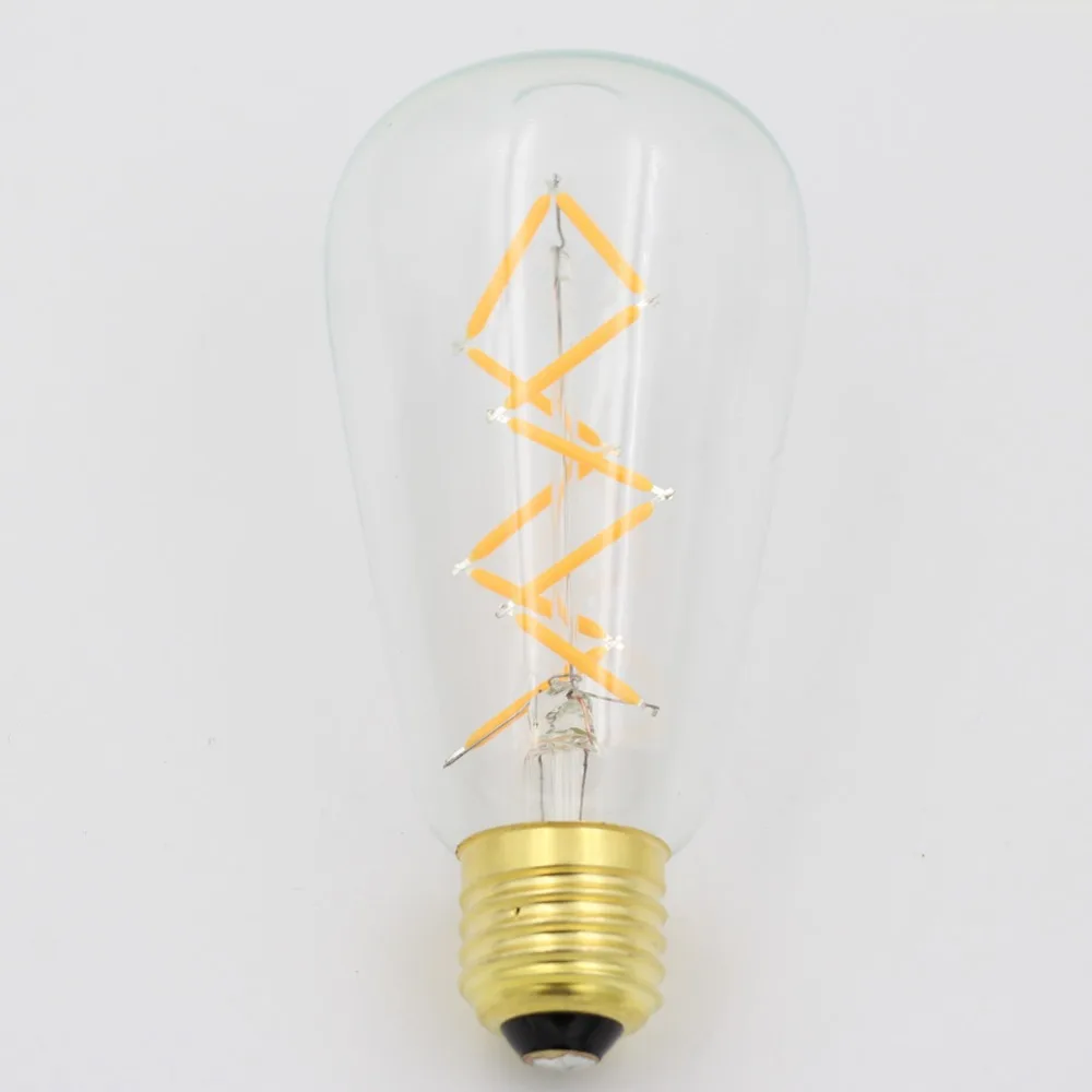 Grensk ST64 E27 LED 220V жемчужная рыболовная лампа Светодиодная накаливания с