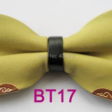 YIBEI Coachella Галстуки модный смокинг Шампань галстук для смокинга сплошной Цвет Бабочка Sheetmetal взрослые бабочки регулируемые