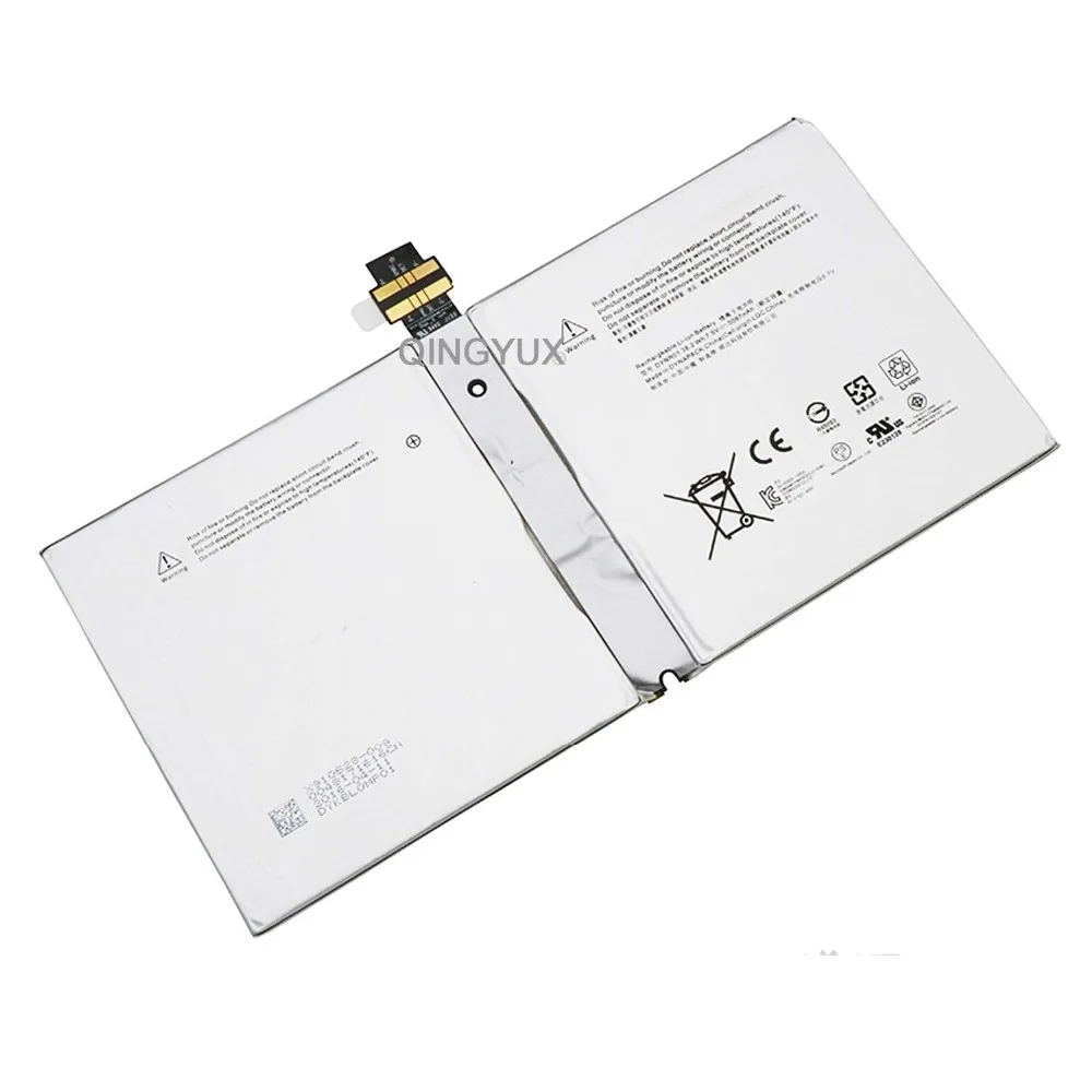 

QINGYUX New 7.5V 5087mAh DYNR01 Batteryfor Microsoft Surface Pro 4 12.3" G3HTA027H Series Tablet