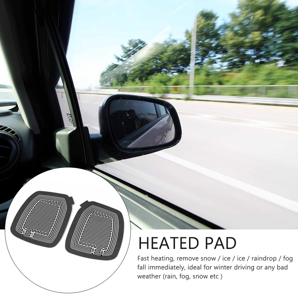 mirror heated pad for car