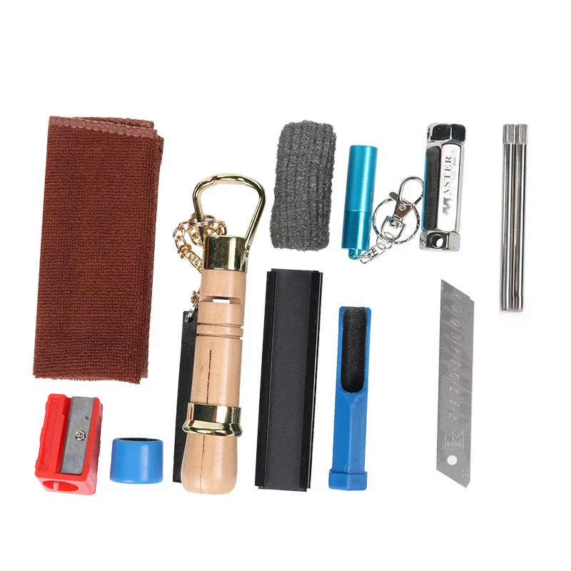 

MASTER Billiard Repair Tool Suit Pool Tip Repair Tool Change Tip Pool Cues Tip Replacement Set Tip Repair Set Billiard Accessory