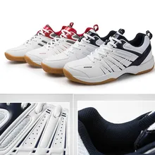 Воин бадминтон дышащая мужская обувь и женская спортивная обувь Нескользящая износостойкая амортизация спортивная обувь