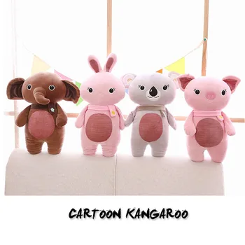 

Kid Cute Soft Cartoon Animal Plush Doll Stuffed Cotton Soft Pillow Toys Birthday Gifts