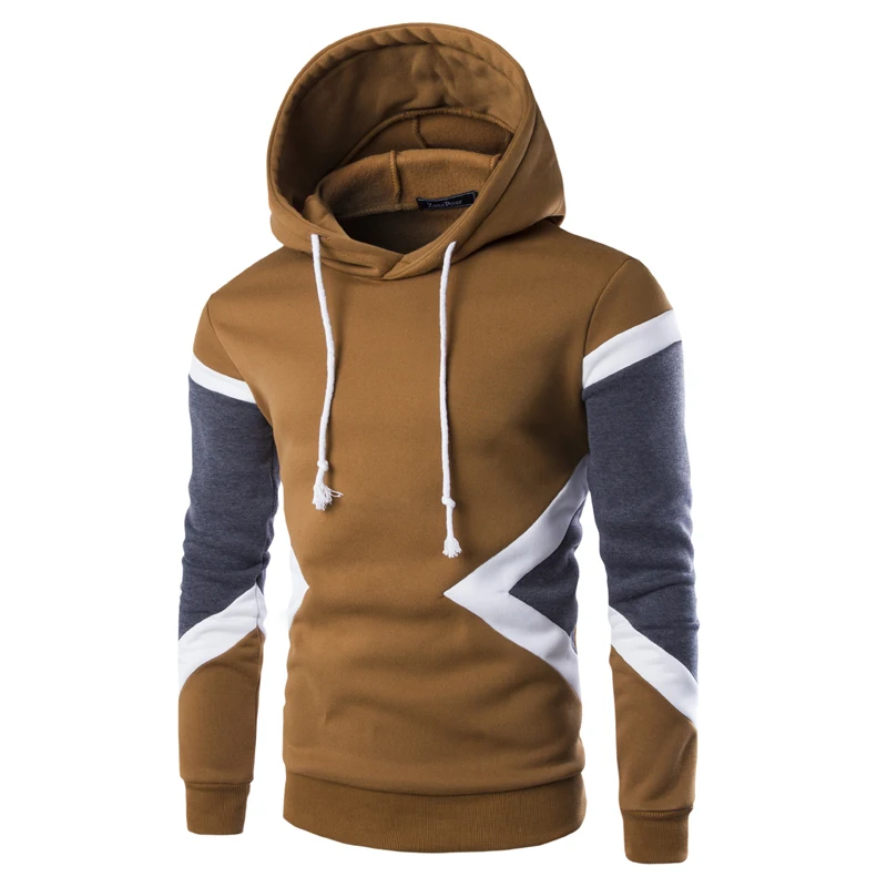 

2017 New Spring Hoodies Men Sudaderas Hombre Mens Brand Patchwork Hoodie Sweatshirt Tracksuit Slim Fit Men Hoody Kanyee West