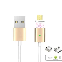 Universal Android Magnetic Micro USB Charging Cable Adapter Fast Charge Wire For SAMSUNG LG XIAOMI LENOVO HUAWEI Moto SONY Meizu