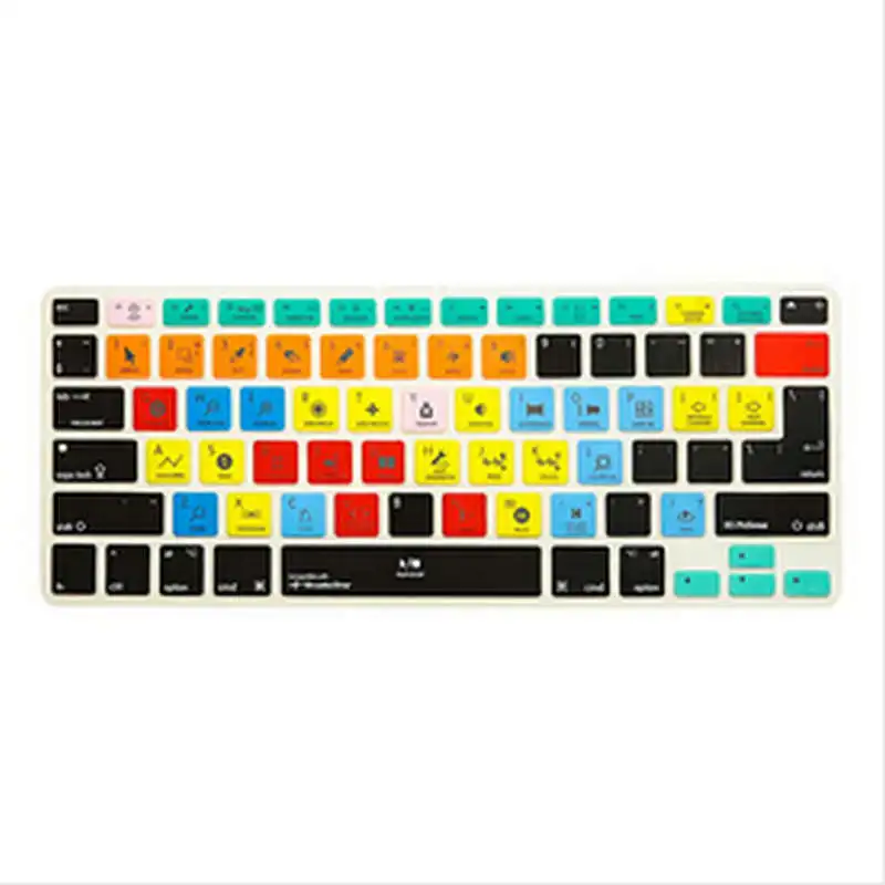 (2pcs)Shortcut Keyboard Skin Cover Ableton Live Logic Pro ...