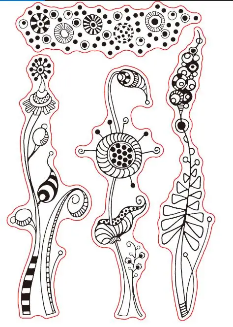 

FLOWER Clear Silicone Stamp Seal for DIY scrapbooking photo album Decorative clear stamps A314